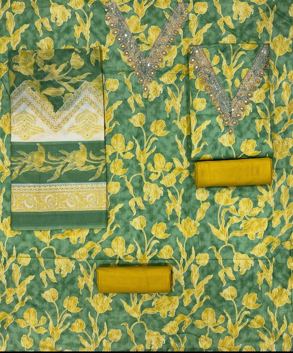 Tulip print swatch